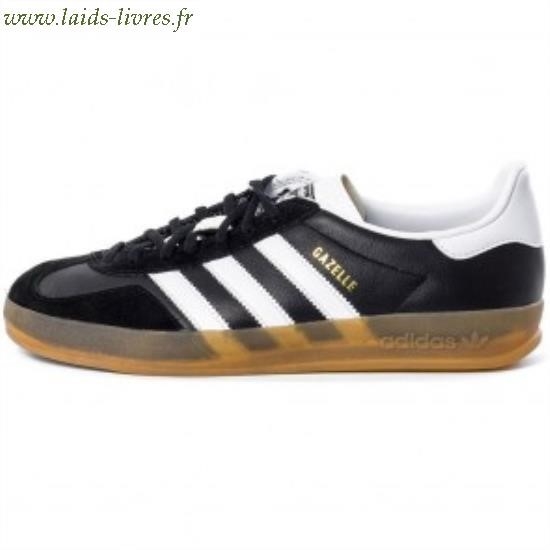 adidas gazelle noir blanc pas cher